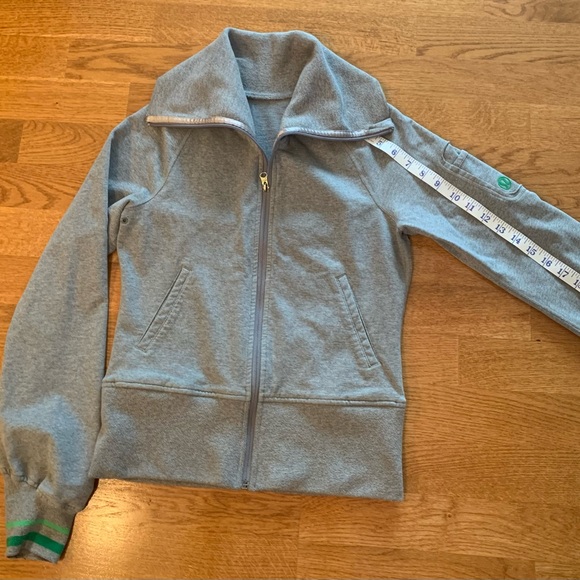 Vintage Lululemon Grey Hoodie Size Small - Picture 7 of 9